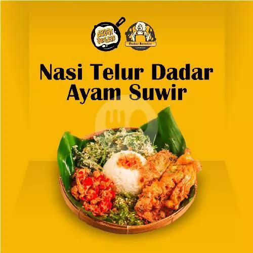 Nasi Dadar Ayam Geprek