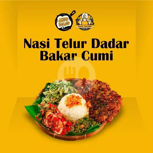 Nasi Dadar Cumi Pedas